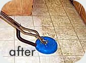 Professionally Cleaned Tile Grout